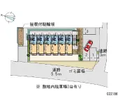 ★手数料０円★昭島市上川原町１丁目　月極駐車場（LP）